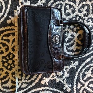 Vintage Brighton makeup leather overnight case